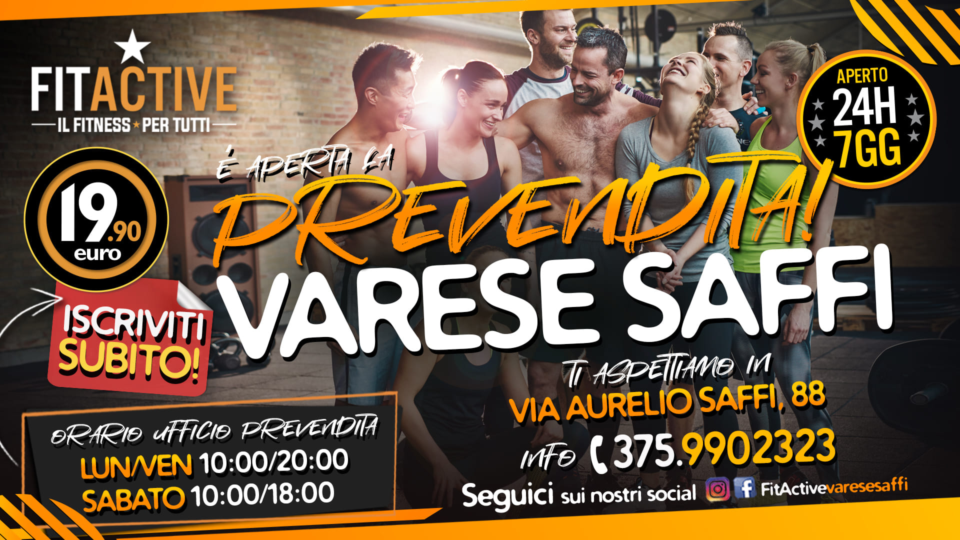 FitActive Varese Via Saffi